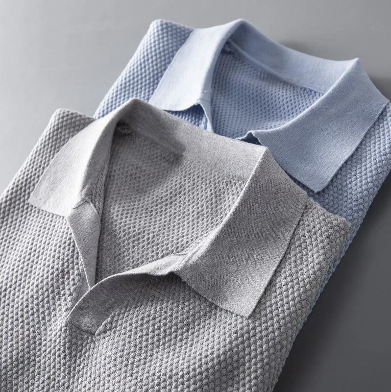 Gerardo Polo Shirt – Kurzarm-T-Shirt aus Baumwollstrick