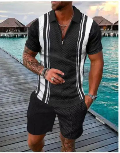 Rivaro Polo Set – Markanter Stil für heiße Tage