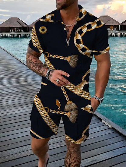 Rivaro Polo Set – Markanter Stil für heiße Tage