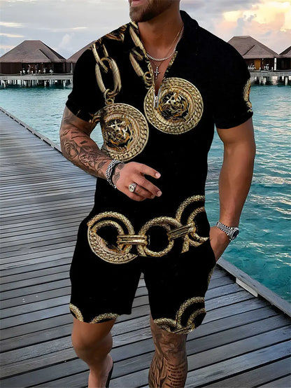 Rivaro Polo Set – Markanter Stil für heiße Tage