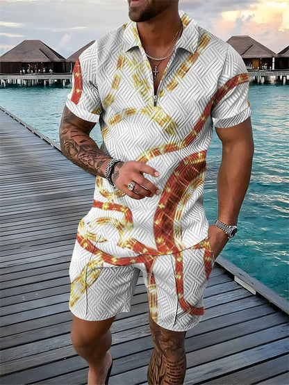 Rivaro Polo Set – Markanter Stil für heiße Tage
