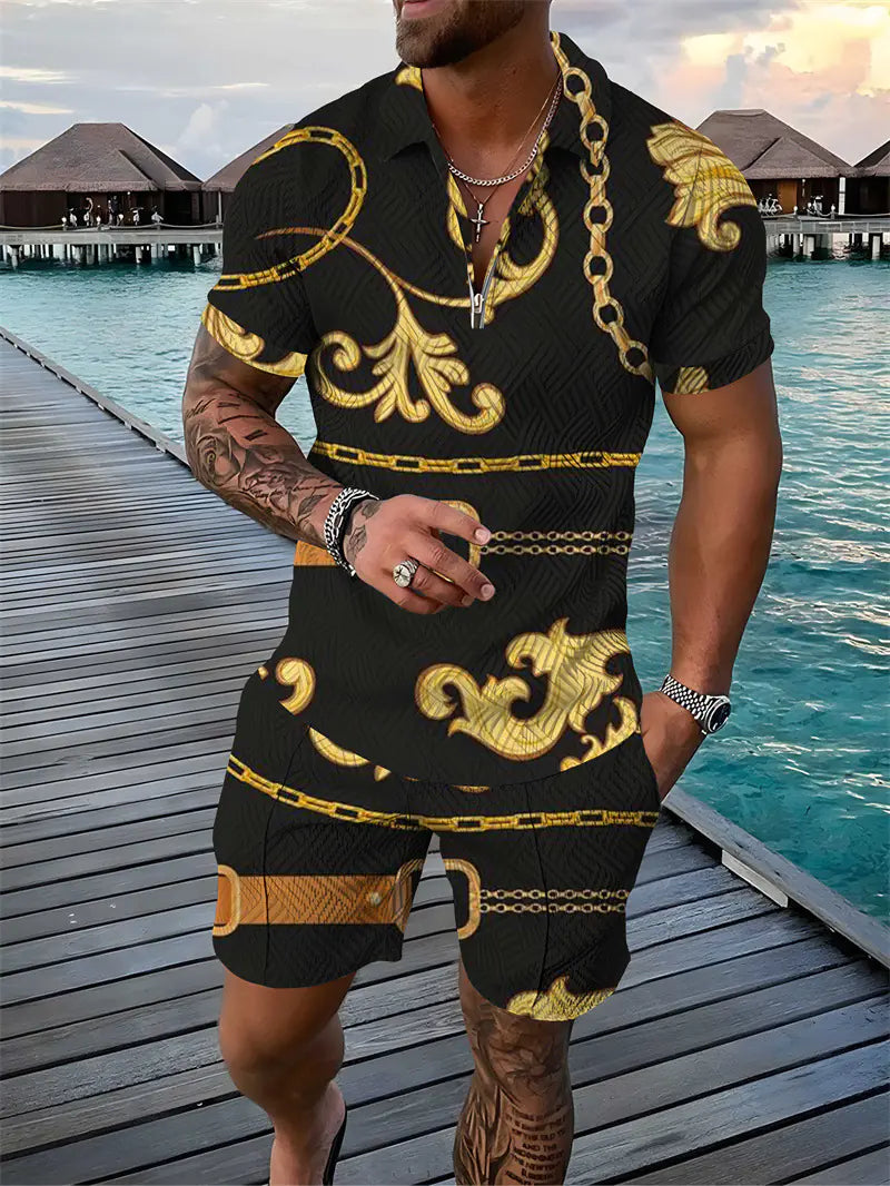 Rivaro Polo Set – Markanter Stil für heiße Tage