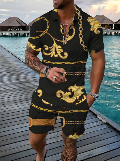Rivaro Polo Set – Markanter Stil für heiße Tage