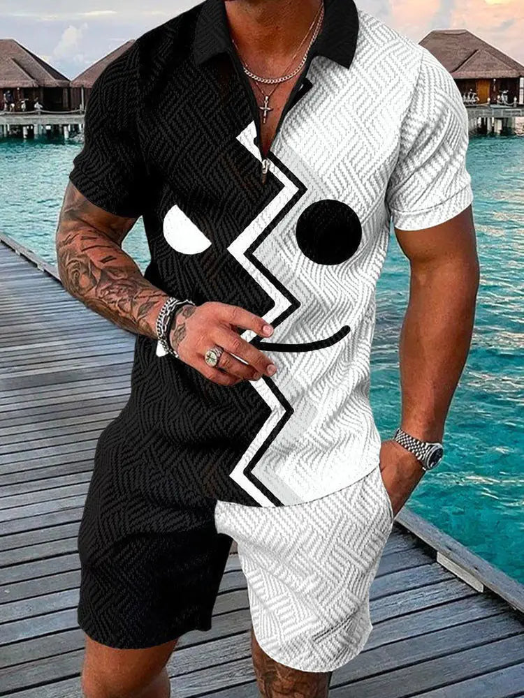 Rivaro Polo Set – Markanter Stil für heiße Tage