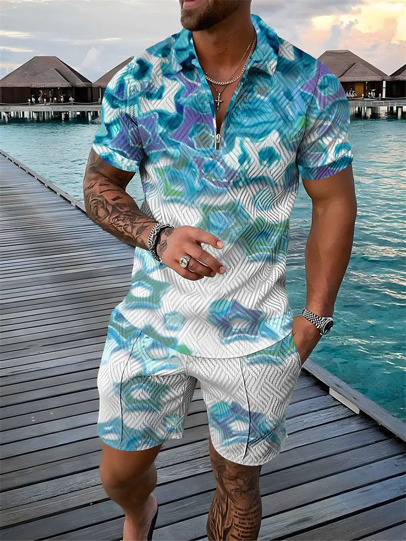 Rivaro Polo Set – Markanter Stil für heiße Tage
