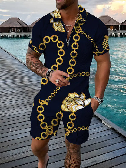Rivaro Polo Set – Markanter Stil für heiße Tage