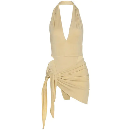 Lina™ Sommer Halter Maxikleid