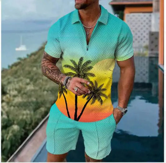 Rivaro Polo Set – Markanter Stil für heiße Tage