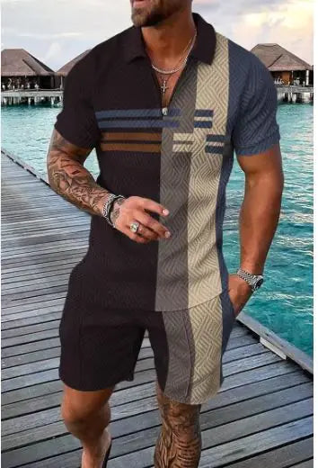 Rivaro Polo Set – Markanter Stil für heiße Tage
